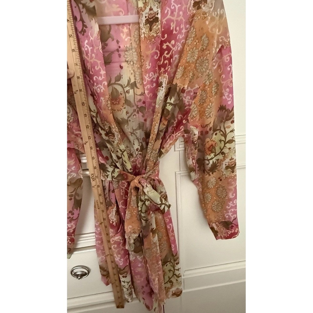 Victoria's Secret Pink Floral Robe - Picture 9 of 10
